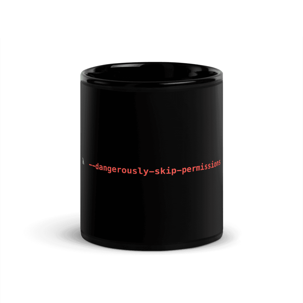 The mug is the terminal. — 11 oz ceramic mug